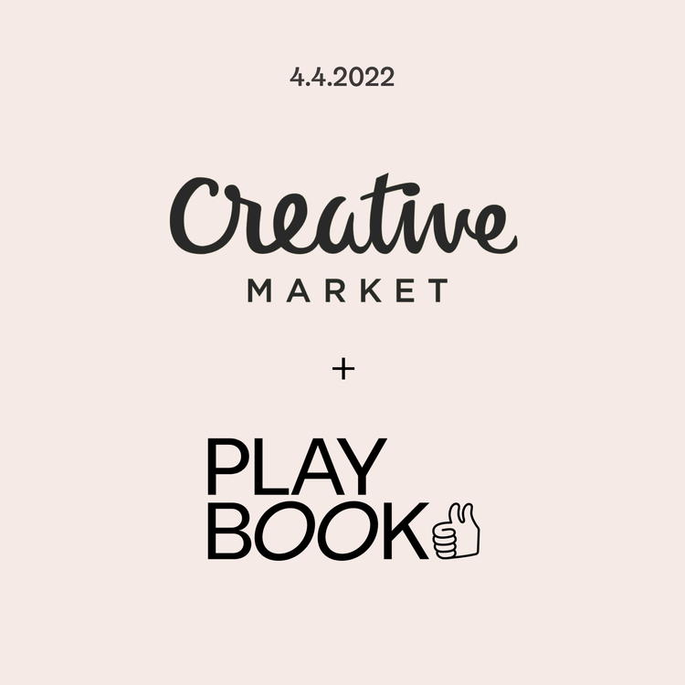 Creative Market x Playbook Freebie on 4.4.2022